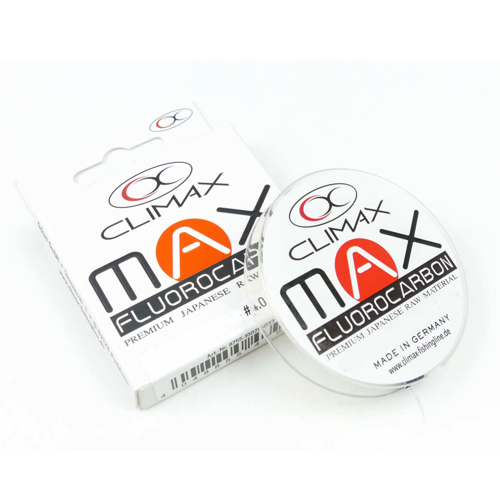 Climax Max 25m 0,12mm Fluorocarbon clear Fluorocarbon-Schnur