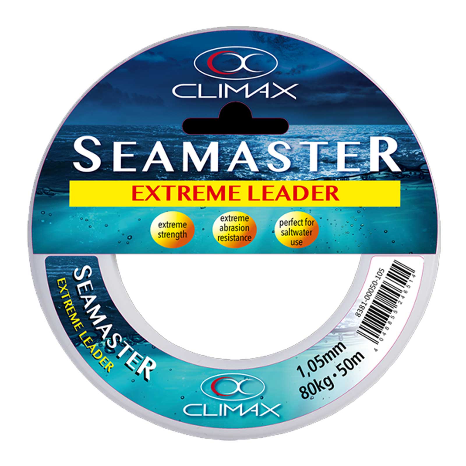 Climax Seamaster Extreme Leader 35m 0,60mm Fluorocarbon-Vorfach