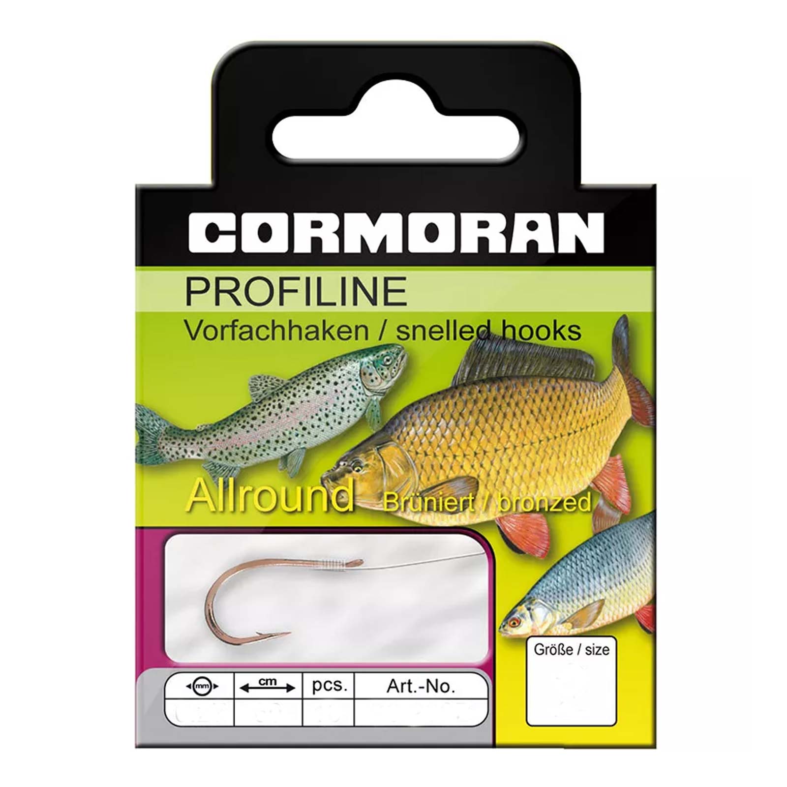 Cormoran Profiline Allroundhaken gebunden Gr.10 0,20mm