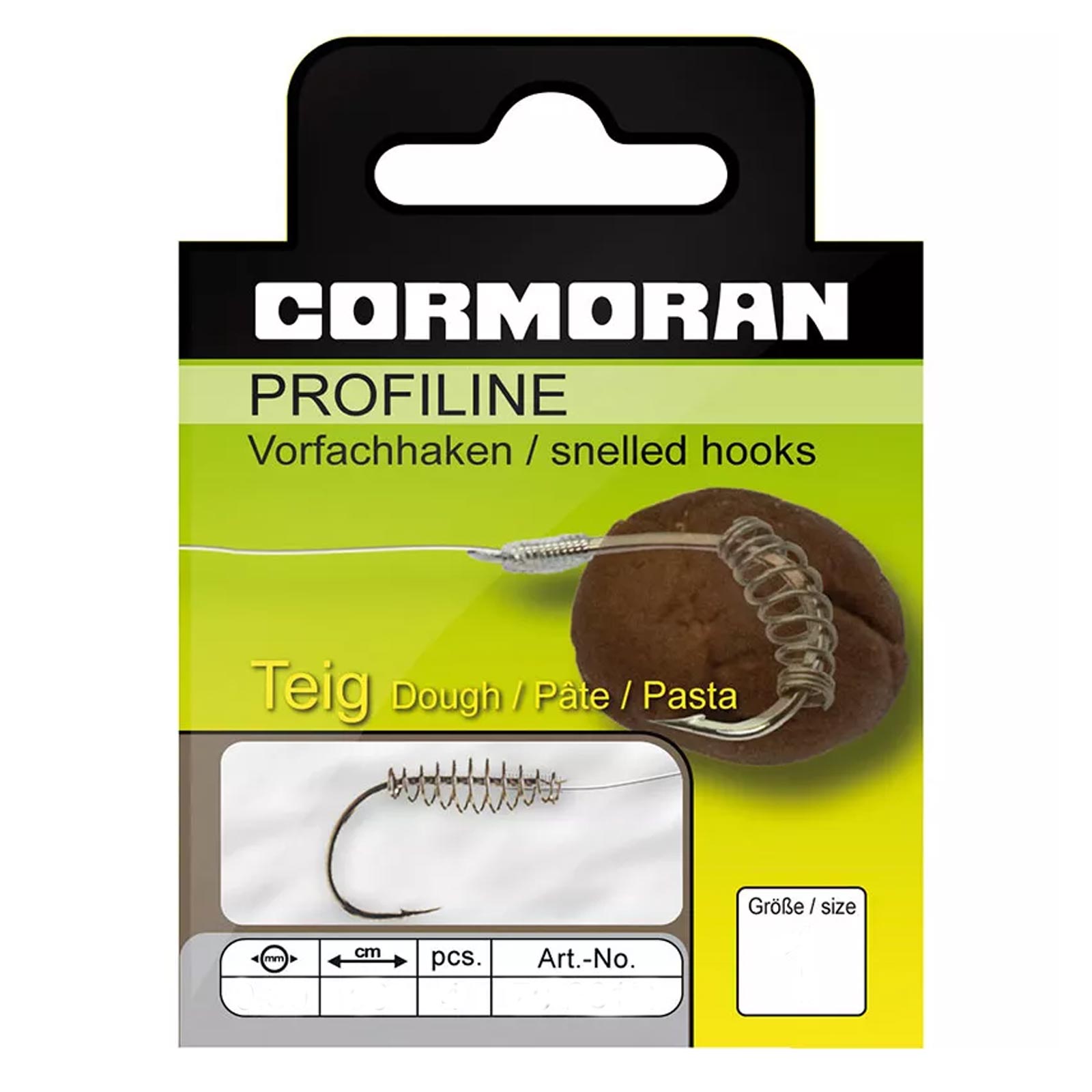 Cormoran Profiline Teighaken gebunden Gr.4