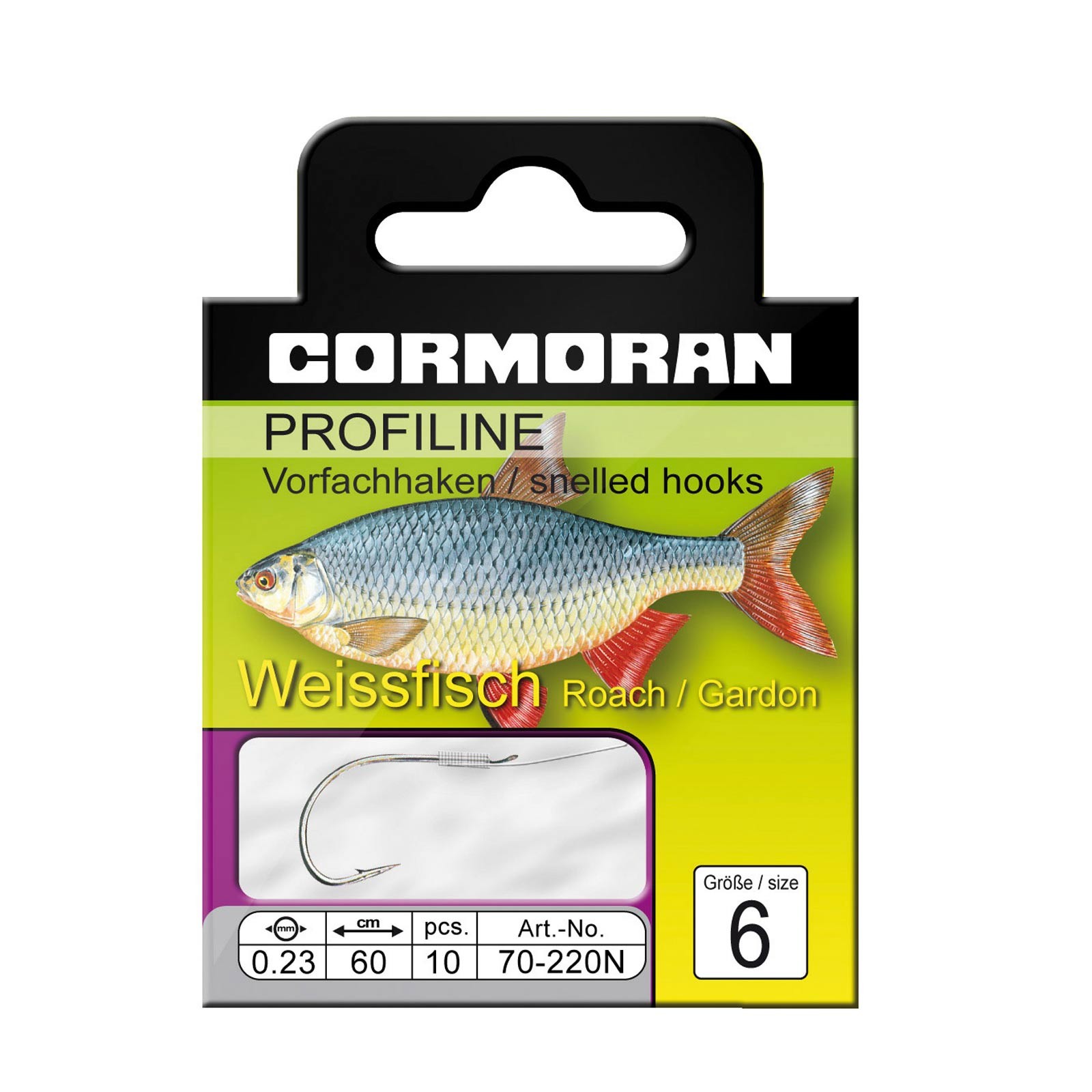 Cormoran Profiline Weißfischhaken gebunden gr.18