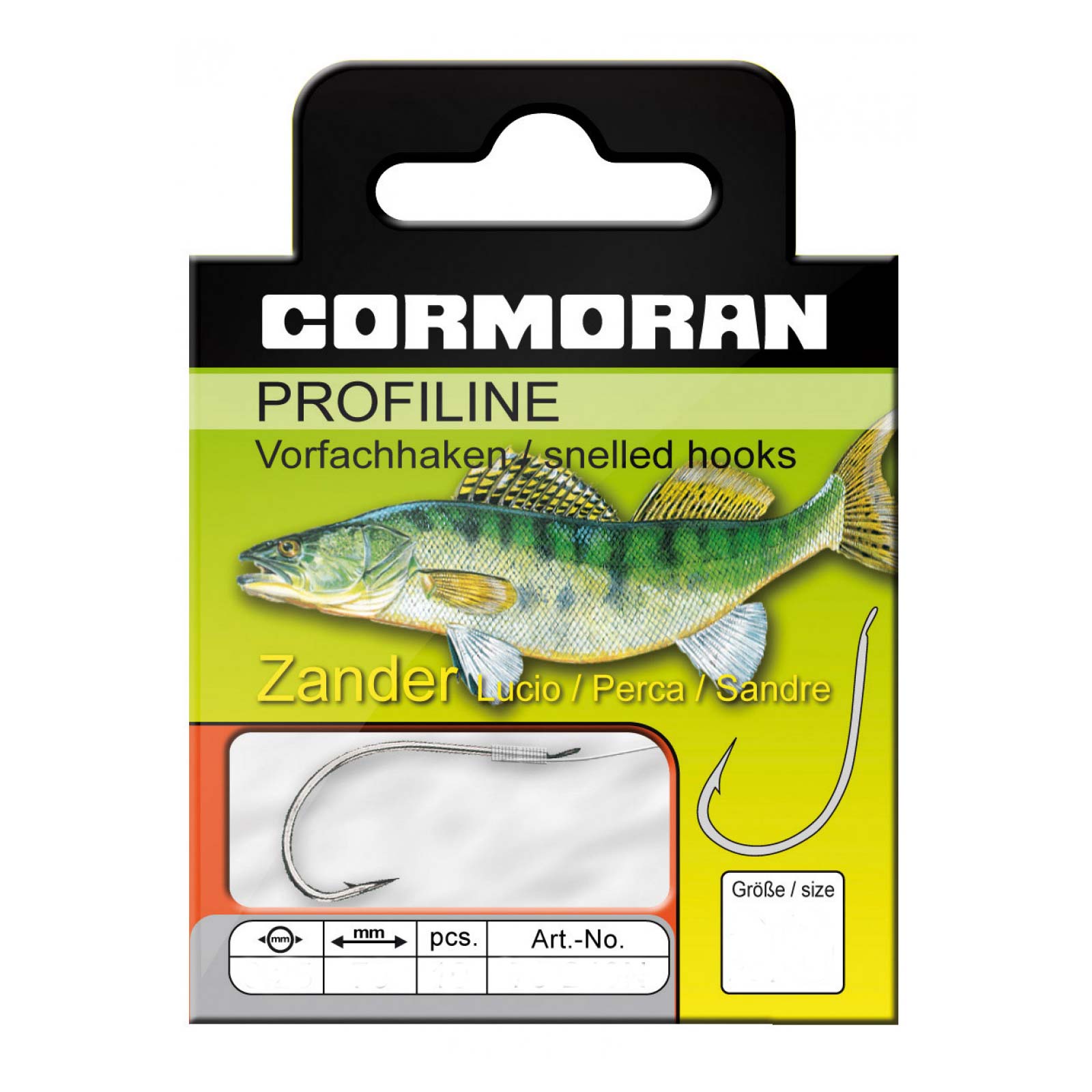 Cormoran Profiline Zanderhaken gebunden Gr.1/0