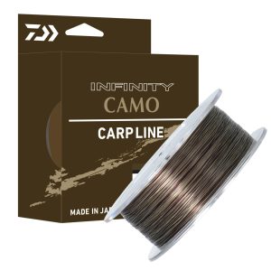 Daiwa Infinity Camo 0.340mm – 500m Brown Camo monofile Karpfenschnur