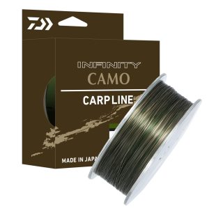 Daiwa Infinity Camo 0.300mm – 500m Green Camo monofile Karpfenschnur
