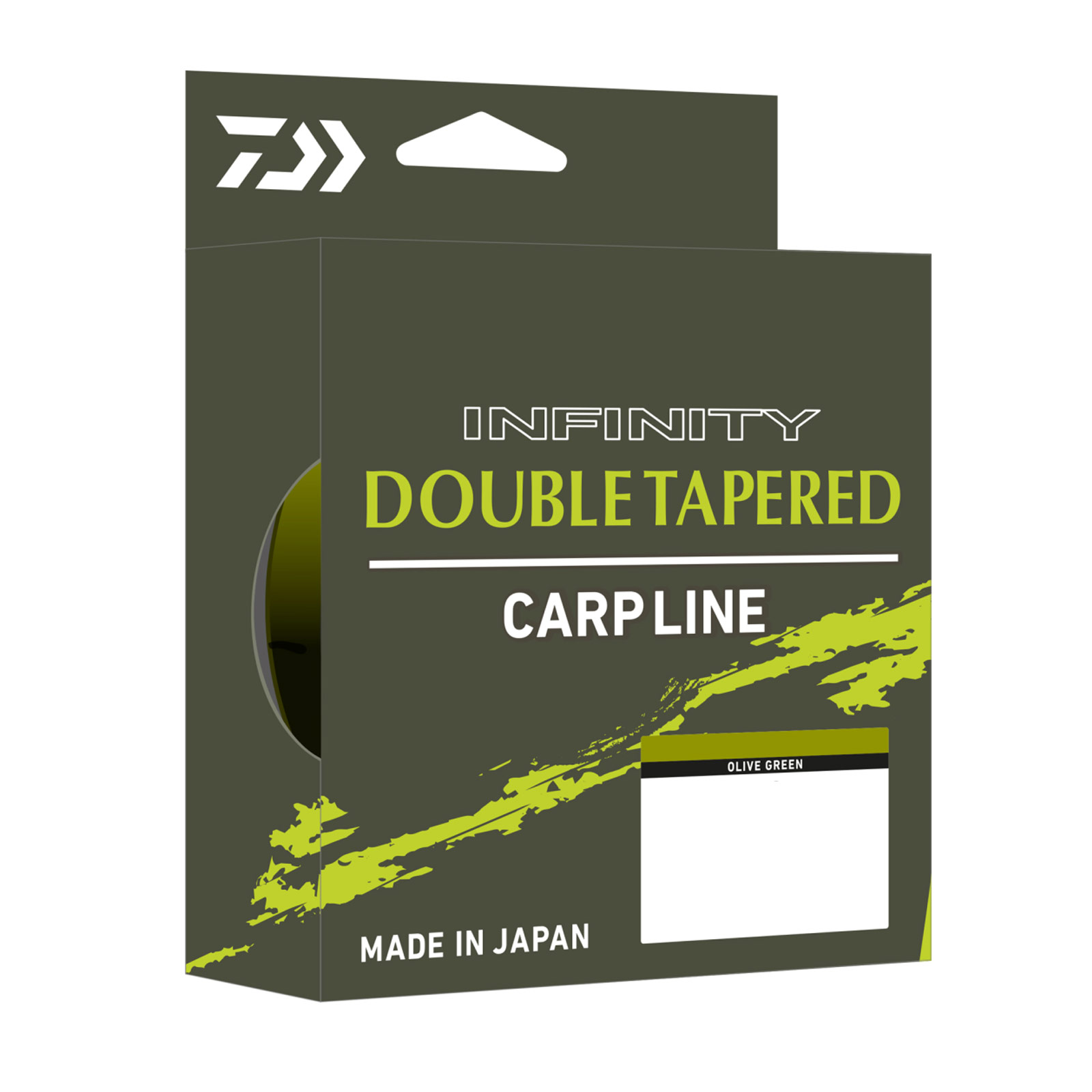Daiwa Infinity Double Tarped M 14 lbs - 320m OLIVE GREEN Schlagschnur