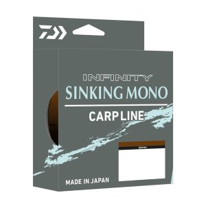 Daiwa Infinty Sinking Mono 0.340mm – 500m BROWN monofile Karpfenschnur