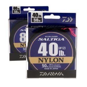 Daiwa Saltiga Nylon Leader 0,70mm 27,2kg 50m Geflochtene Vorfachschnur