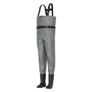 DAM Nylon Chest Waders 40/41 Light Grey Wathose