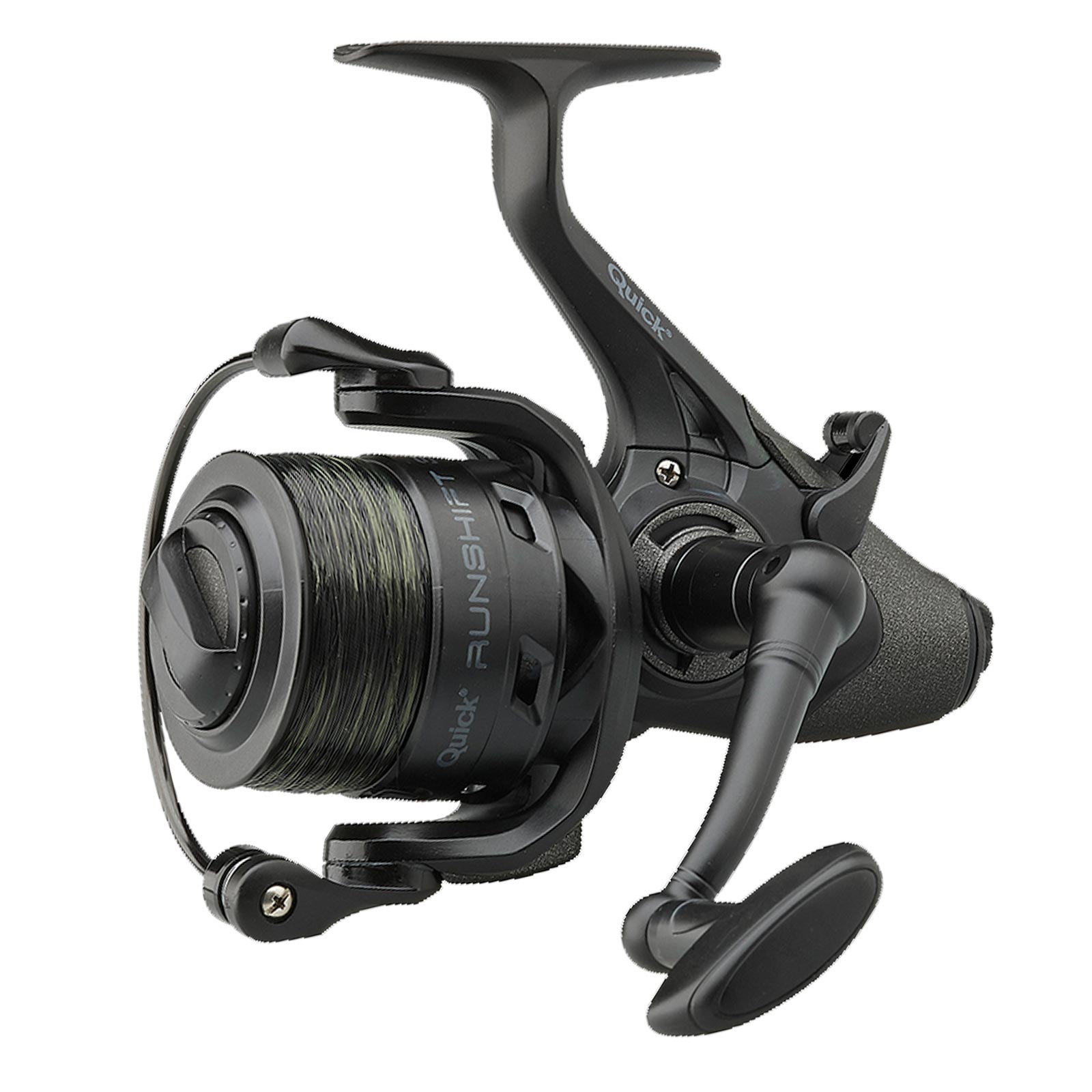 Quick Runshift 3L 4000 Fs IGSP Camo Line 10Lb Freilaufrolle mit monof. Schnur