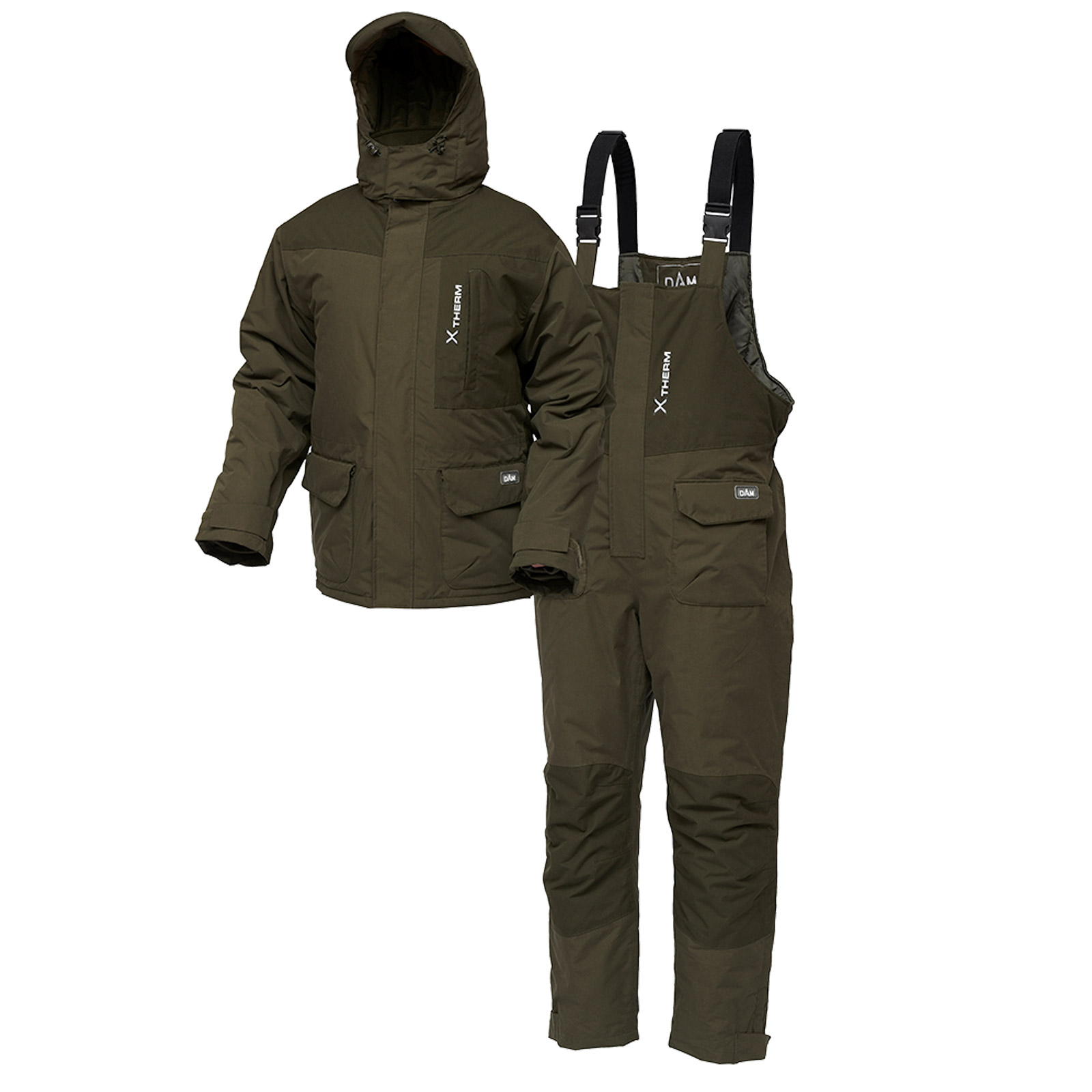 DAM Xtherm Winter Suit M Green Winteranzug