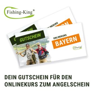 Fishing King Gutschein Onlinekurs zum Angelschein Bayern Fishing King Gutschein Onlinekurs zum Angelschein Bayern