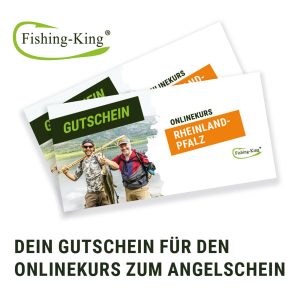 Fishing King Gutschein Onlinekurs zum Angelschein Rheinland-Pfalz