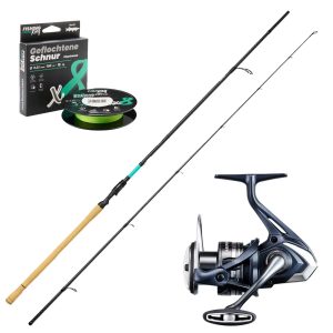 Fishing-King Hecht Combo 2,70 m – 40–120 g Miravel 4000 8-fach Geflecht 0,23 mm