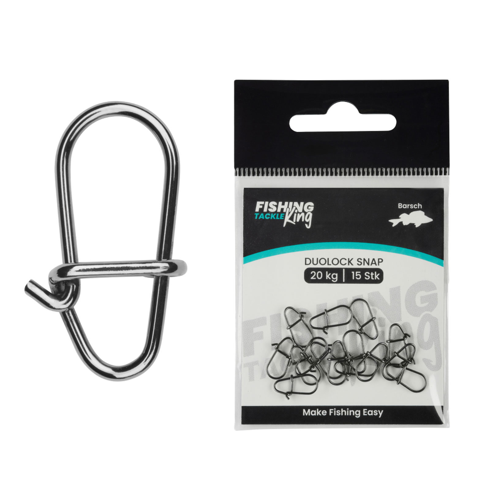 Fishing-King Tackle Barsch Duolock Snap