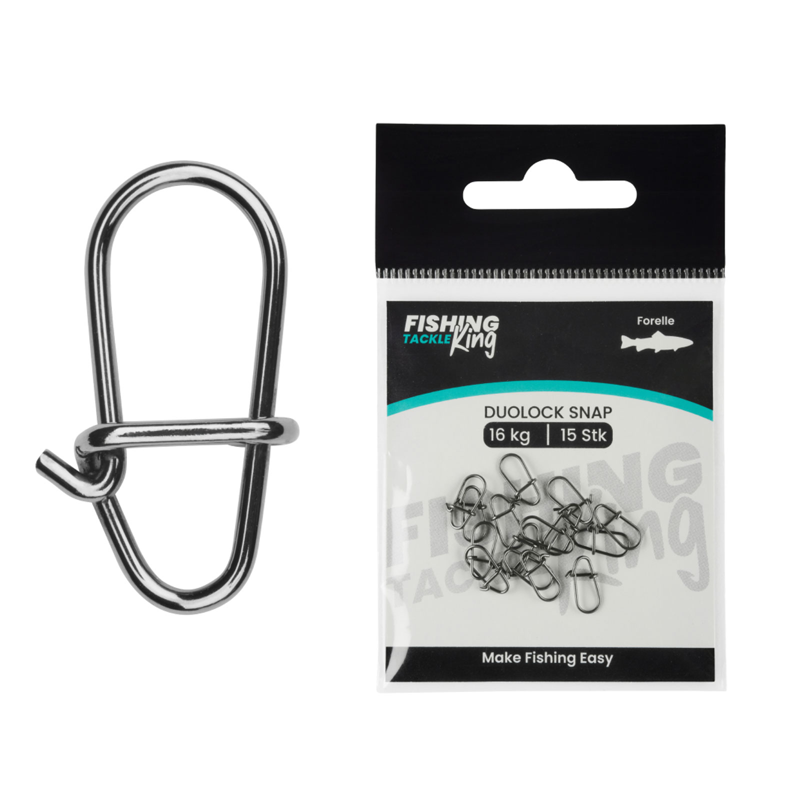 Fishing-King Tackle Forelle Duolock Snap