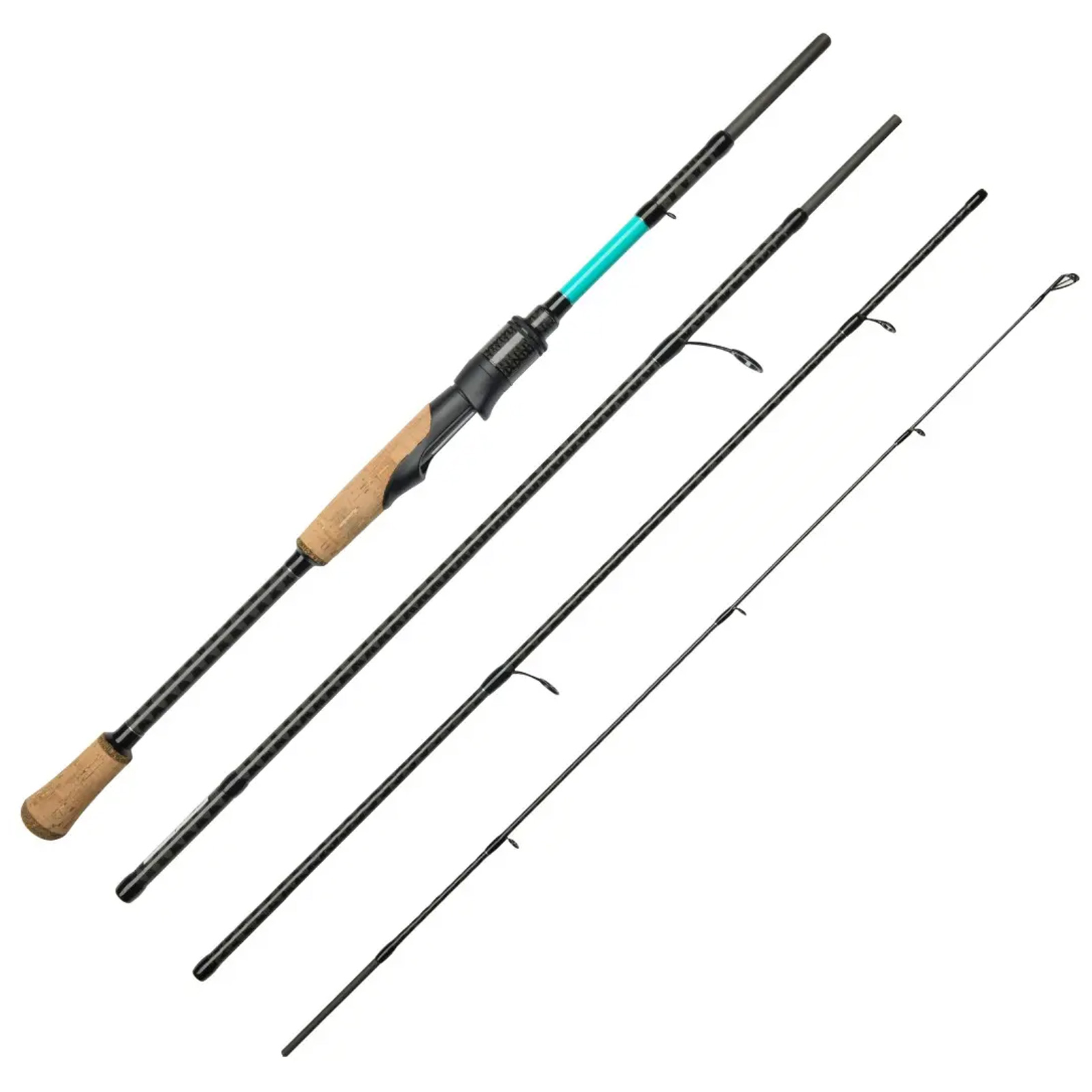 Fishing-King Tackle Spin Zander/Hecht 4tlg. 2,55m 20-80g
