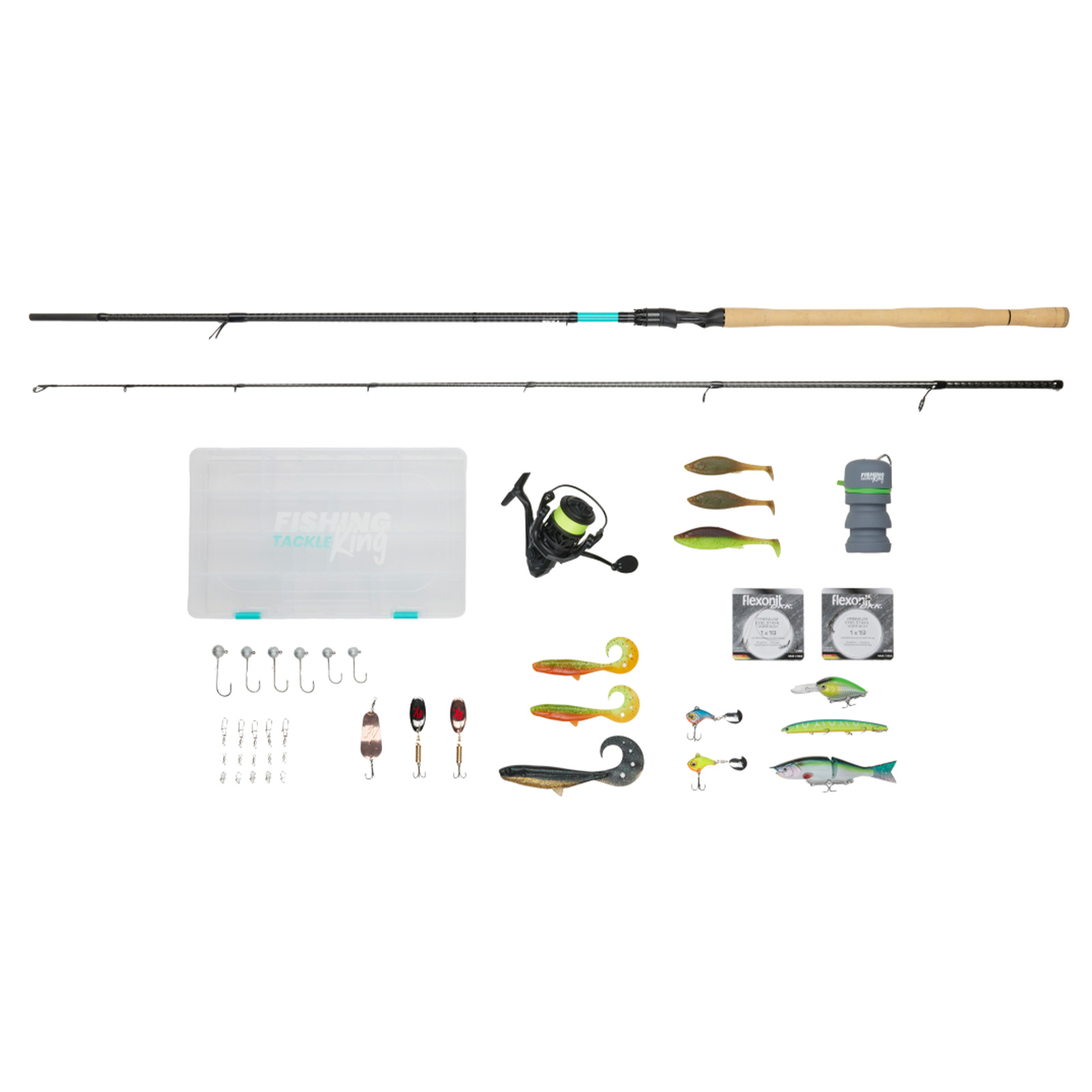 Fishing-King Tackle Zielfisch Set Hecht