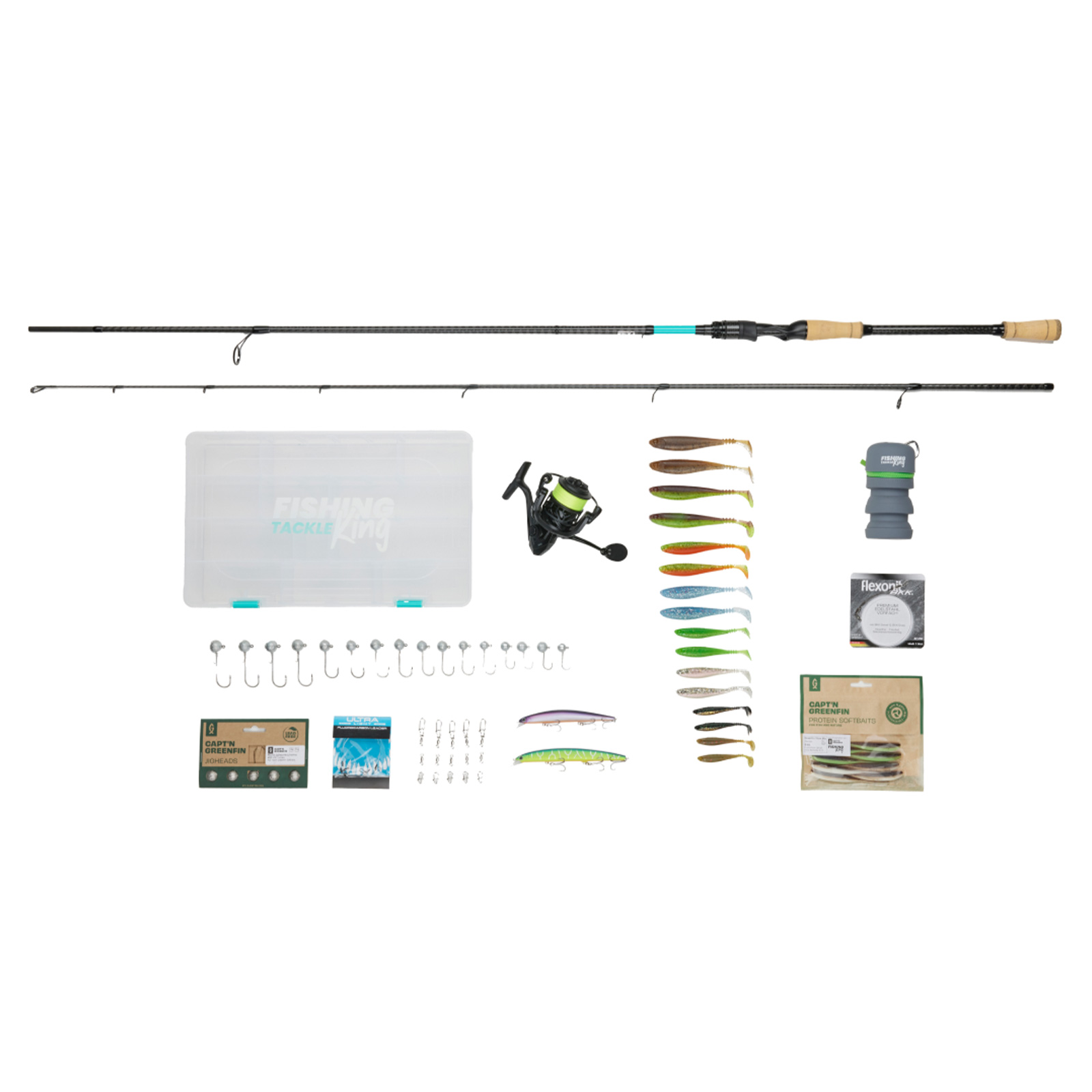 Fishing-King Tackle Zielfisch Set Zander