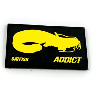 FishXplorer Scratch-Patch für Cap/Mütze Silicone Catfish