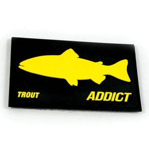 FishXplorer Scratch-Patch für Cap/Mütze Silicone Trout