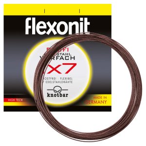 flexonit 1×7  Meterware 4m 0,36mm 12,0kg Stahlvorfach