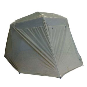 Fox 60" Khaki Mozzy Mesh Schirm-Überwurf Moskitonetz