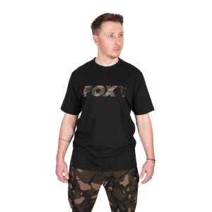 Fox Black Camo Logo T-Shirt 2XL