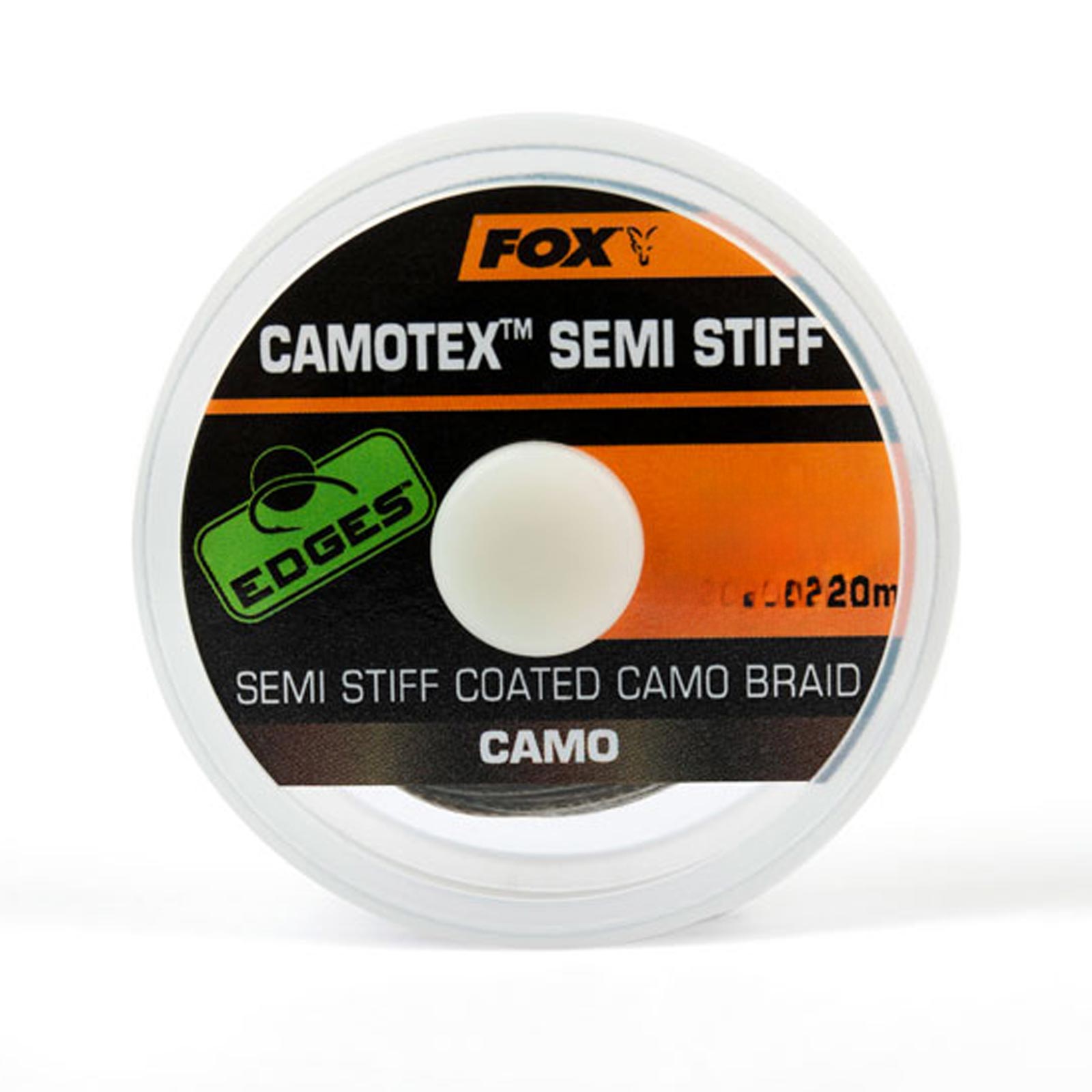 Fox Camotex Semi Stiff 20lb 20m Vorfach Material