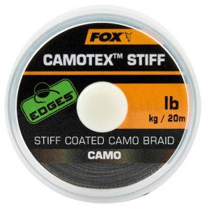 Fox Camotex Soft Coated Camo Braid 25lb 20m Vorfachmaterial