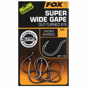 Fox Edges Armapoint Super Wide Gape (Outturned  eye) – Size 2 Karpfenhaken