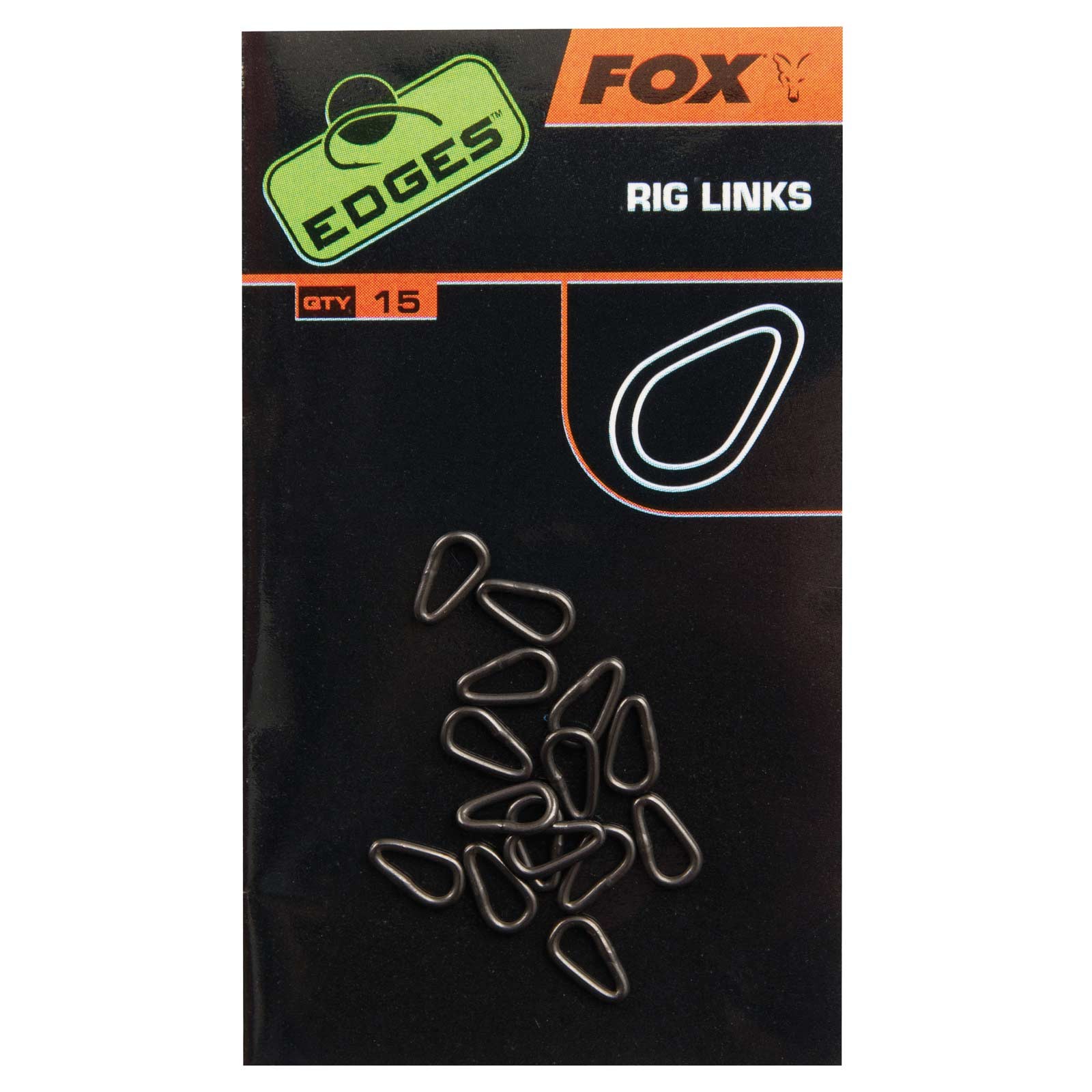Fox Edges Rig Links rund Karpfenangeln Zubehör