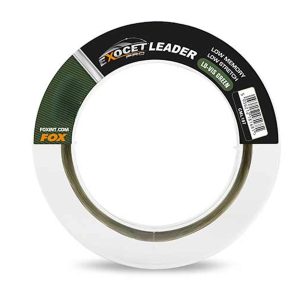 Fox Exocet Pro Low Vis green Leader 35lb 15.9kg 0.50mm 100m Karpfen-Vorfachschnur