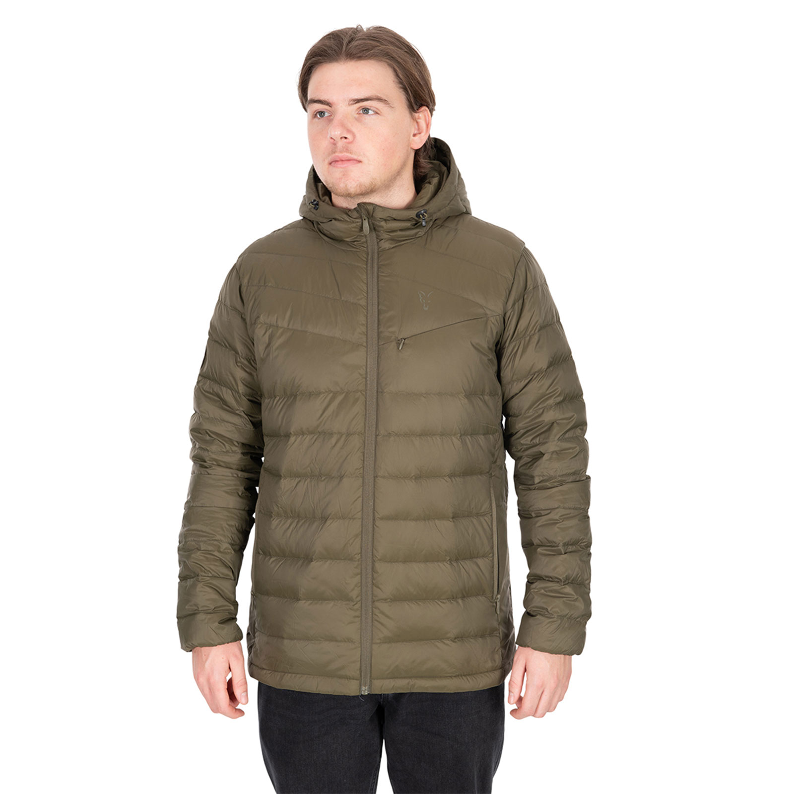 Fox Explorer Downfill Packaway Khaki Jacket 2XL Jacke
