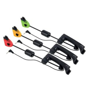 Fox MK2 Illuminated Swinger 3 Rod Set Red, Orange, Green Bissanzeiger