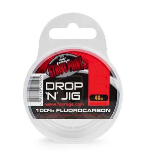 Fox Strike Point Drop N Jig Fluro 0,18mm 5.67lb Fluorocarbon-Schnur