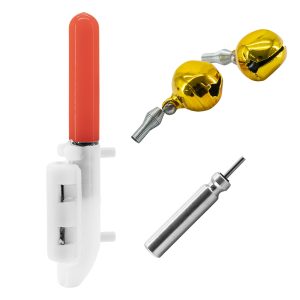 FTM Doppel Aalglocke mit LED Bissanzeiger rot