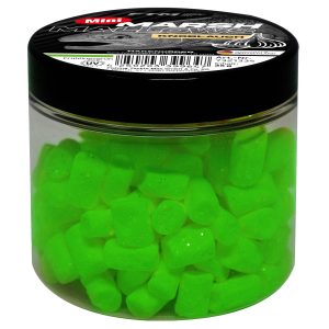 FTM Marshmallow Knoblauch Mini schwimmend 35 g Frühlingsgrün Forellenköder