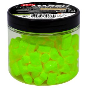 FTM Marshmallow Knoblauch Mini schwimmend 35 g Grashüpfergrün Forellenköder