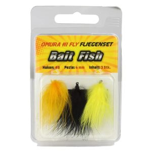 FTM Omura Hi-Fly Bait Fish #8 Fliegenset