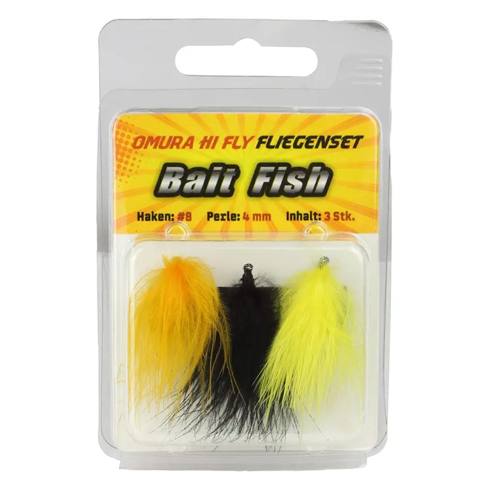 FTM Omura Hi-Fly Bait Fish #8 Fliegenset
