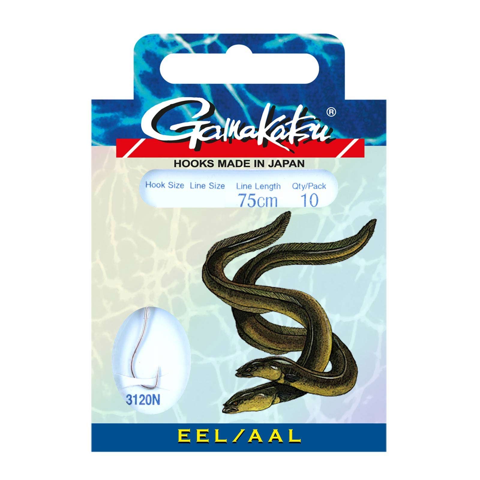 Gamakatsu Aal 75cm 3120N Gr.2 Vorfachhaken