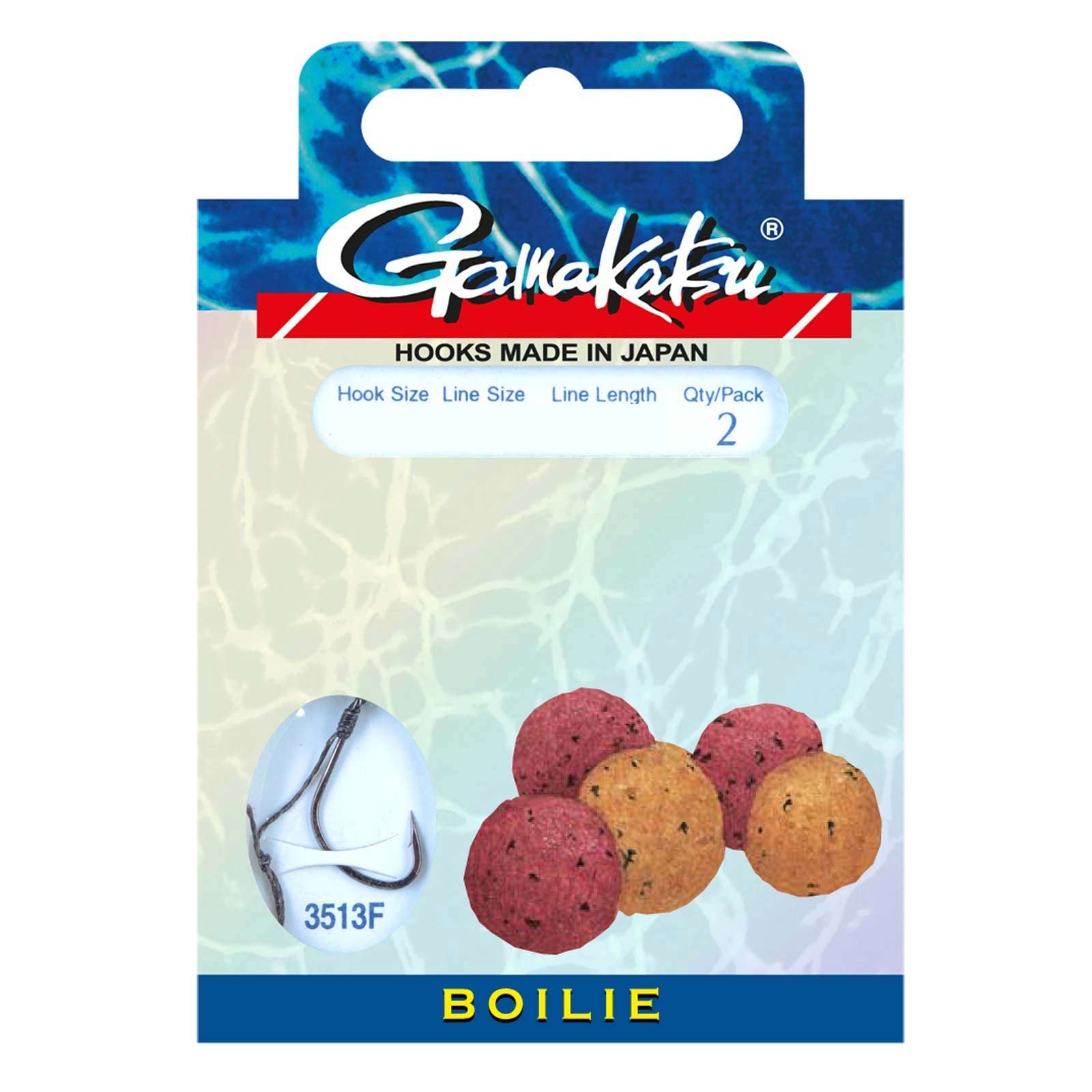 Gamakatsu Boilie 20cm 3513F Gr.4 Vorfachhaken