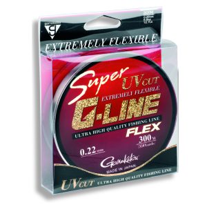 Gamakatsu Super G Line Flex 0,18mm 300m Monofile Angelschnur