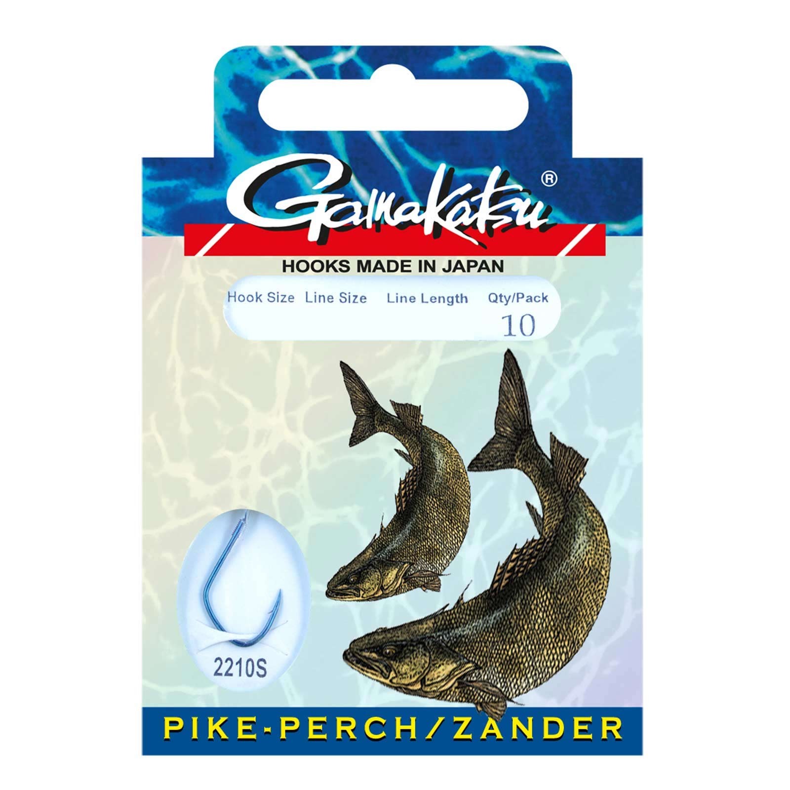 Gamakatsu Zander 2210S Gr.4 Vorfachhaken