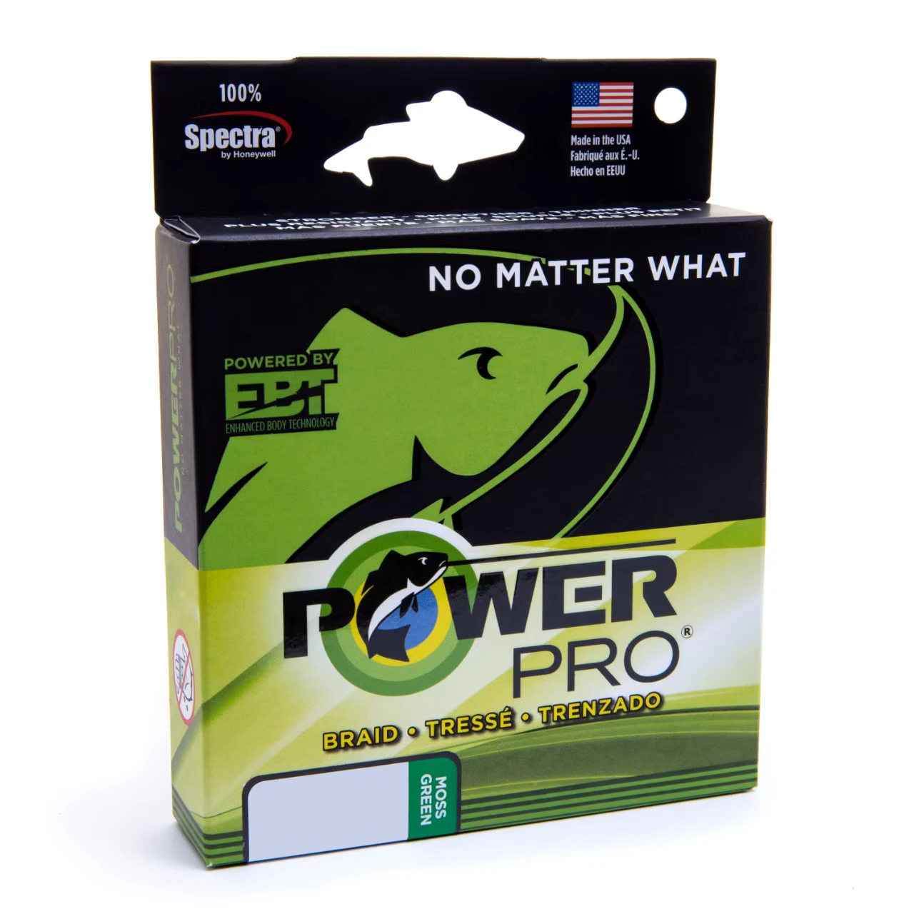 Power Pro 4X 455m Moss Green 0,19mm 13kg