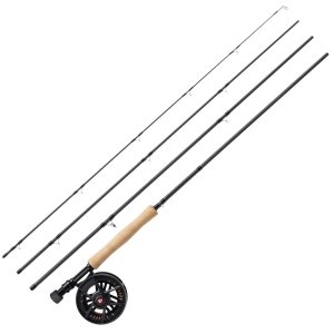 Greys Gcbofin908 Gry Fin 9Ft #8 8Line 4Pc Fliegenruten-Kombo