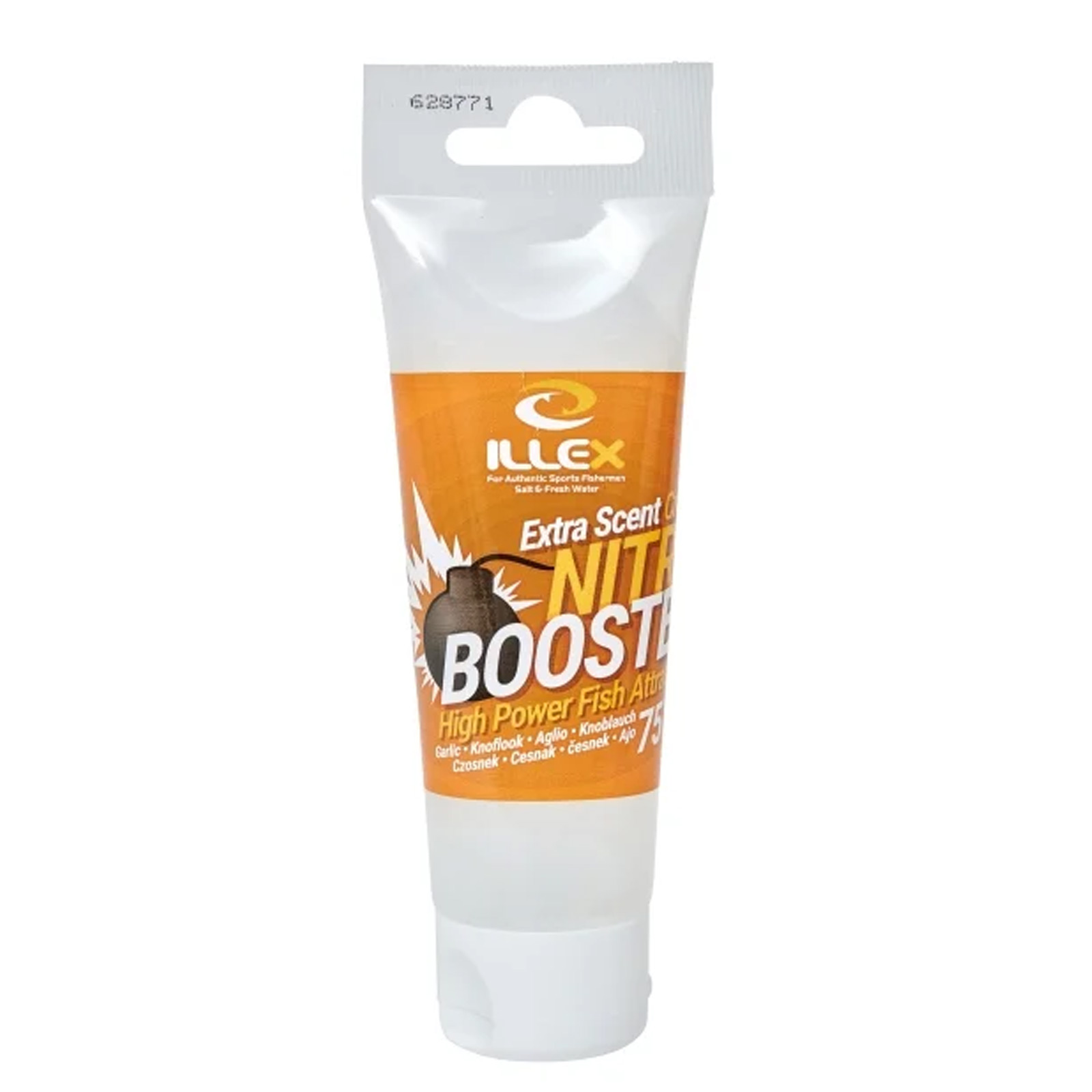 ILLEX Nitro Booster Garlic Creme Weiss 75ml Kunstköder-Lockstoff