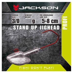 Jackson VMC Jighead Stand Up 3/0 für Köderlänge 5–8 cm 24g
