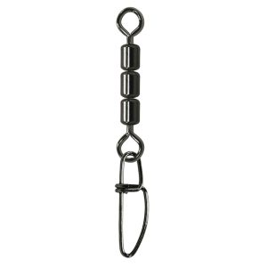 Jenzi Antidrall 3fach Wirbel & Karabiner Gr.10