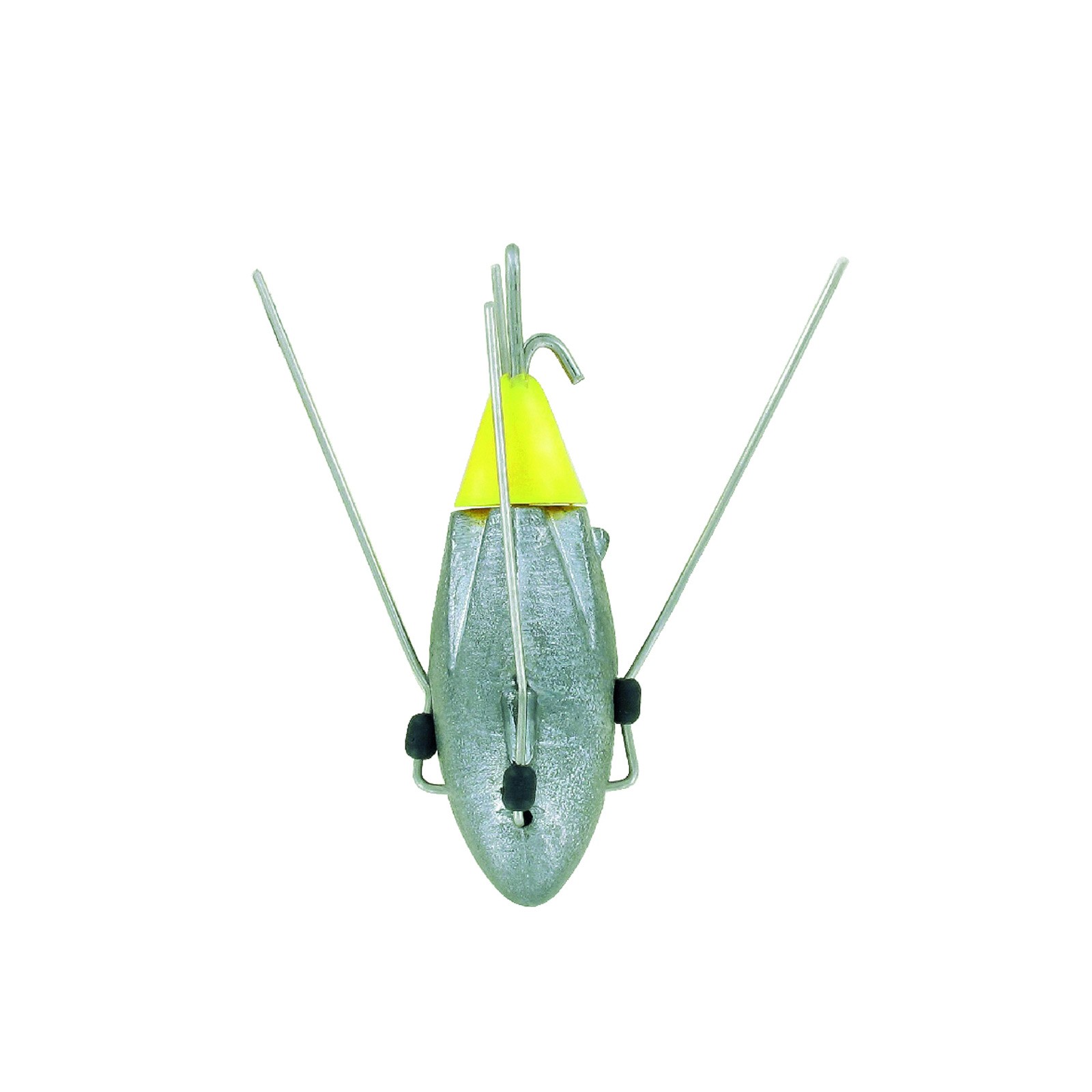 Jenzi Brandungsblei mit Hakenclip und Armen 100g Krallenblei